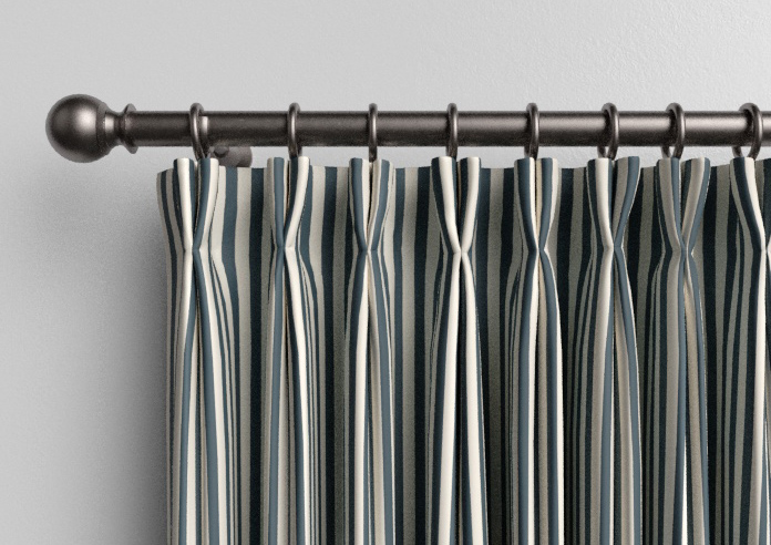 The British Stripe Co. Catherine, Polzeath No.1 - Made to Measure Curtains - Image 10
